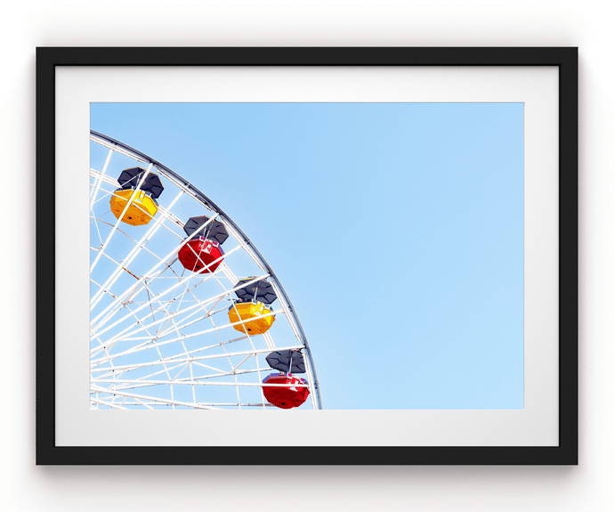 Wayne Ford Studio Photography Print Ferris Wheel II