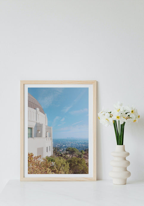 Wayne Ford Studio Photography Print Griffith Observatory View