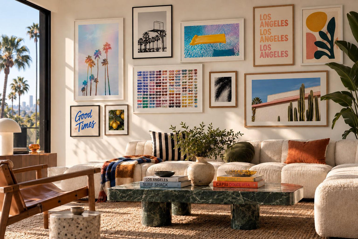 How to Create a Gallery Wall With Photography