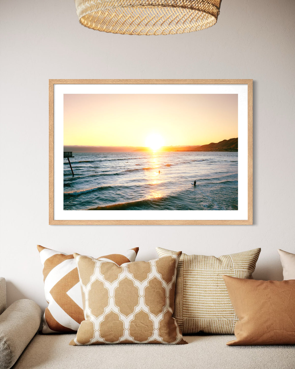 Surfers at Sunset