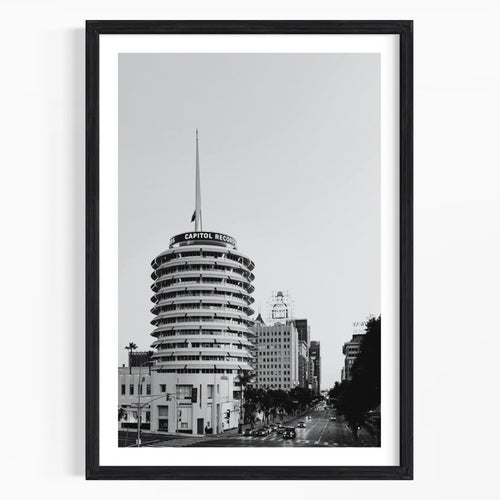 Wayne Ford Studio Photography Print Capital Records Building