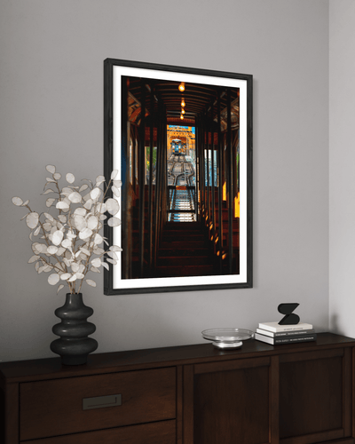 Wayne Ford Studio Photography Print DTLA Funicular