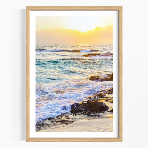 Wayne Ford Studio Photography Print Ocean Sunset