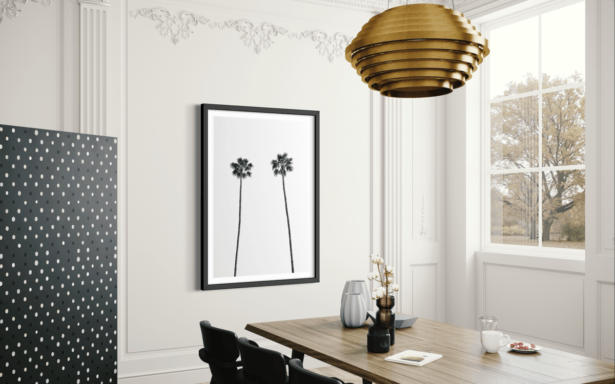 Wayne Ford Studio Photography Print Twin Palms